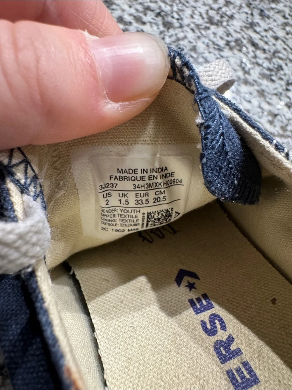 Converse kids low